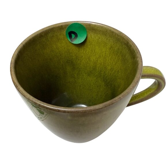 Jars France Mug Avocado Green Tourron Tilleul French Country Coffee Cup RefD - Picture 9 of 9